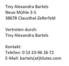 Impressum Lilatex